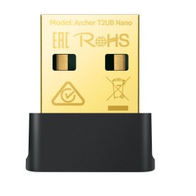 Adaptor wireless TP-Link, ARCHER T2UB NANO AC600 Dual-band, USB 2.0 Bluetooth 4.2, Wireless Standards: EEE 802.11ac, IEEE 802. T